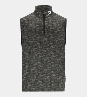 CAMO SLEEVELESS - CHARCOAL