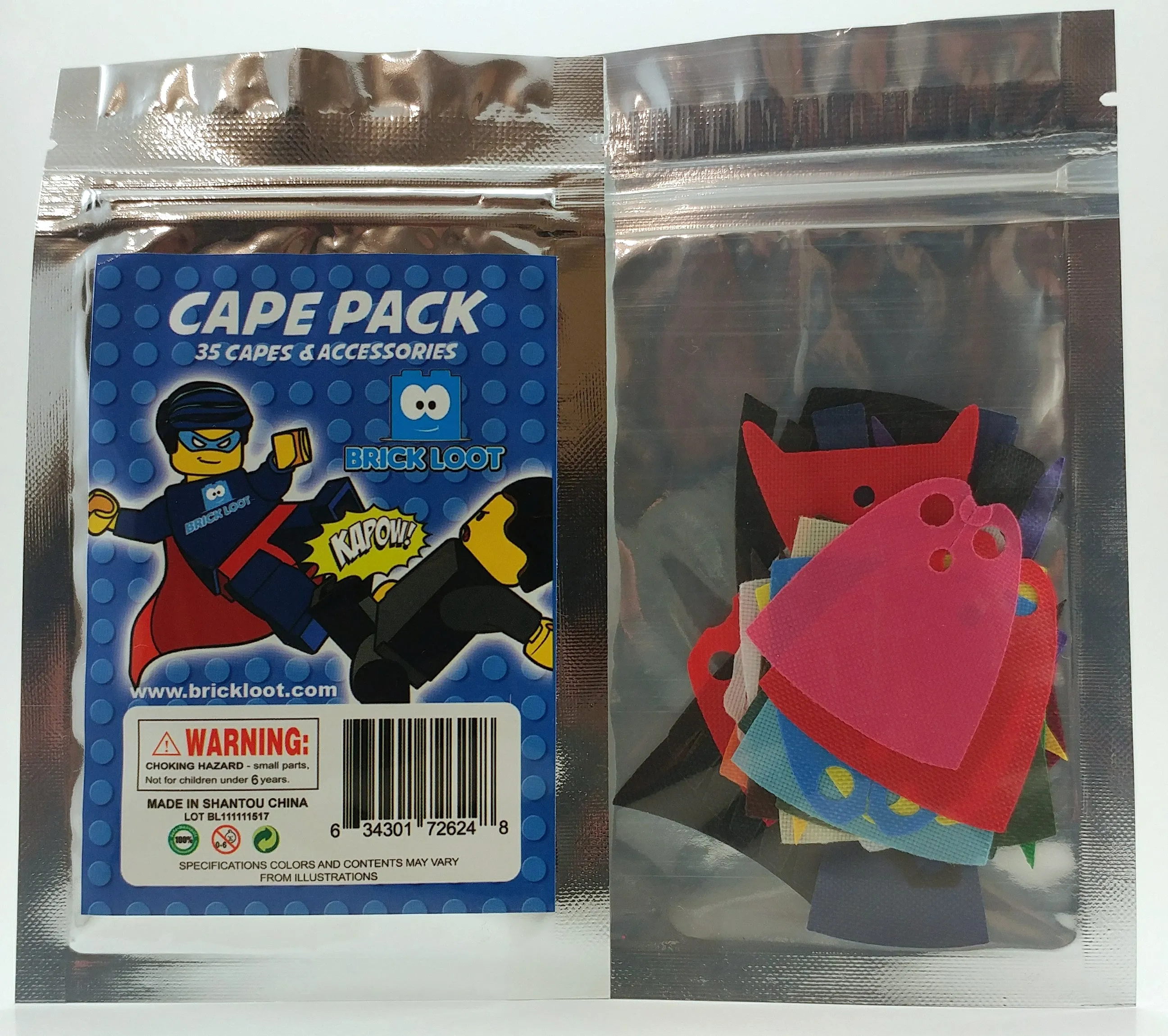 Cape Pack - Make your Minifigures Superheros (35 pack)