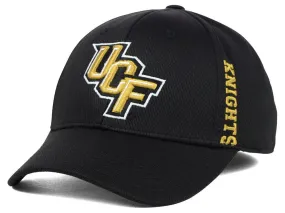 Central Florida Knights TOW Black Booster Memory Flexfit Structured Golf Hat Cap