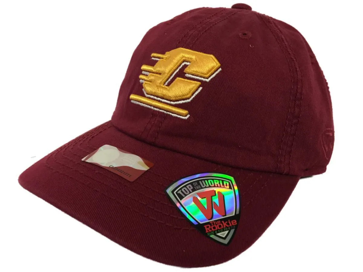 Central Michigan Chippewas TOW Youth Rookie Maroon Crew Adjustable Hat Cap