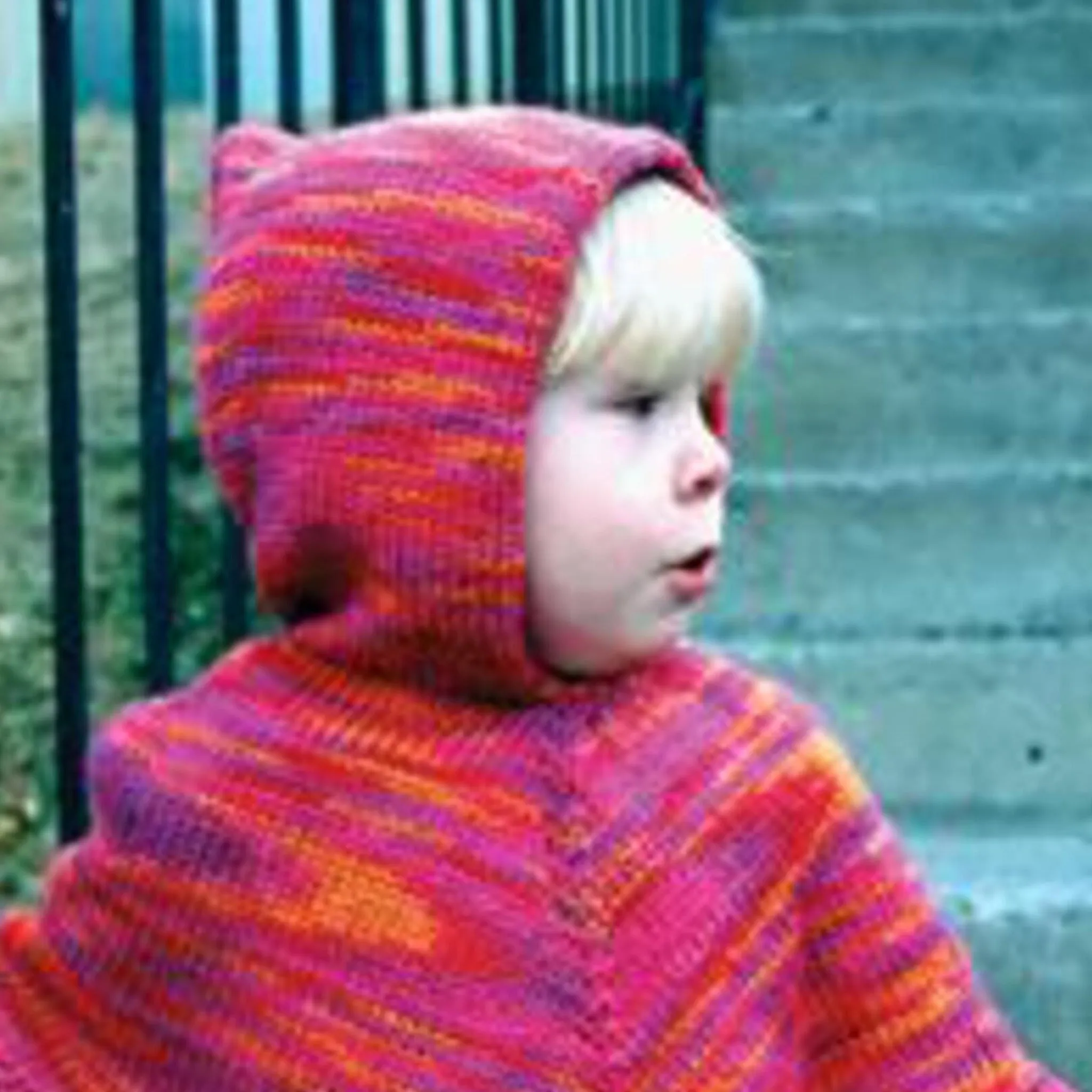 Children's Hooded Poncho