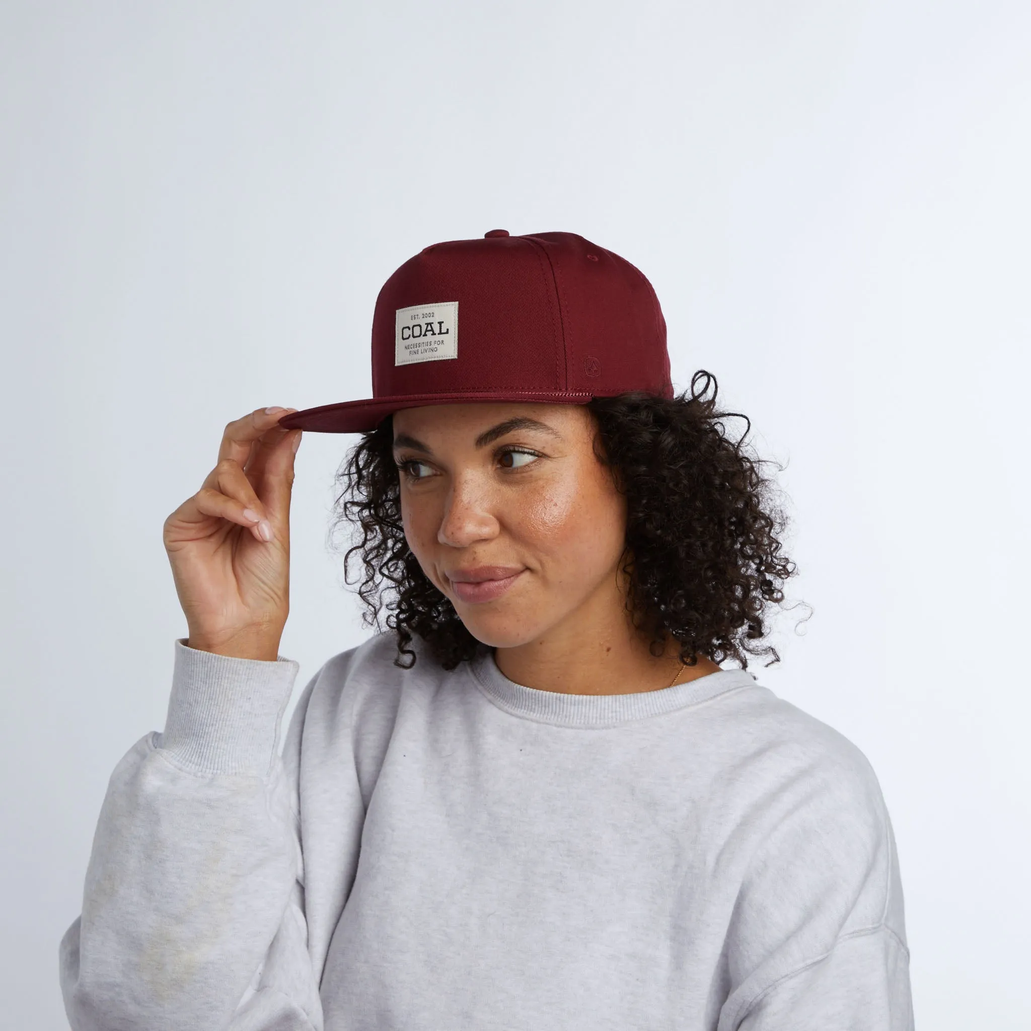 Coal The Uniform Classic Cap - Dark Red