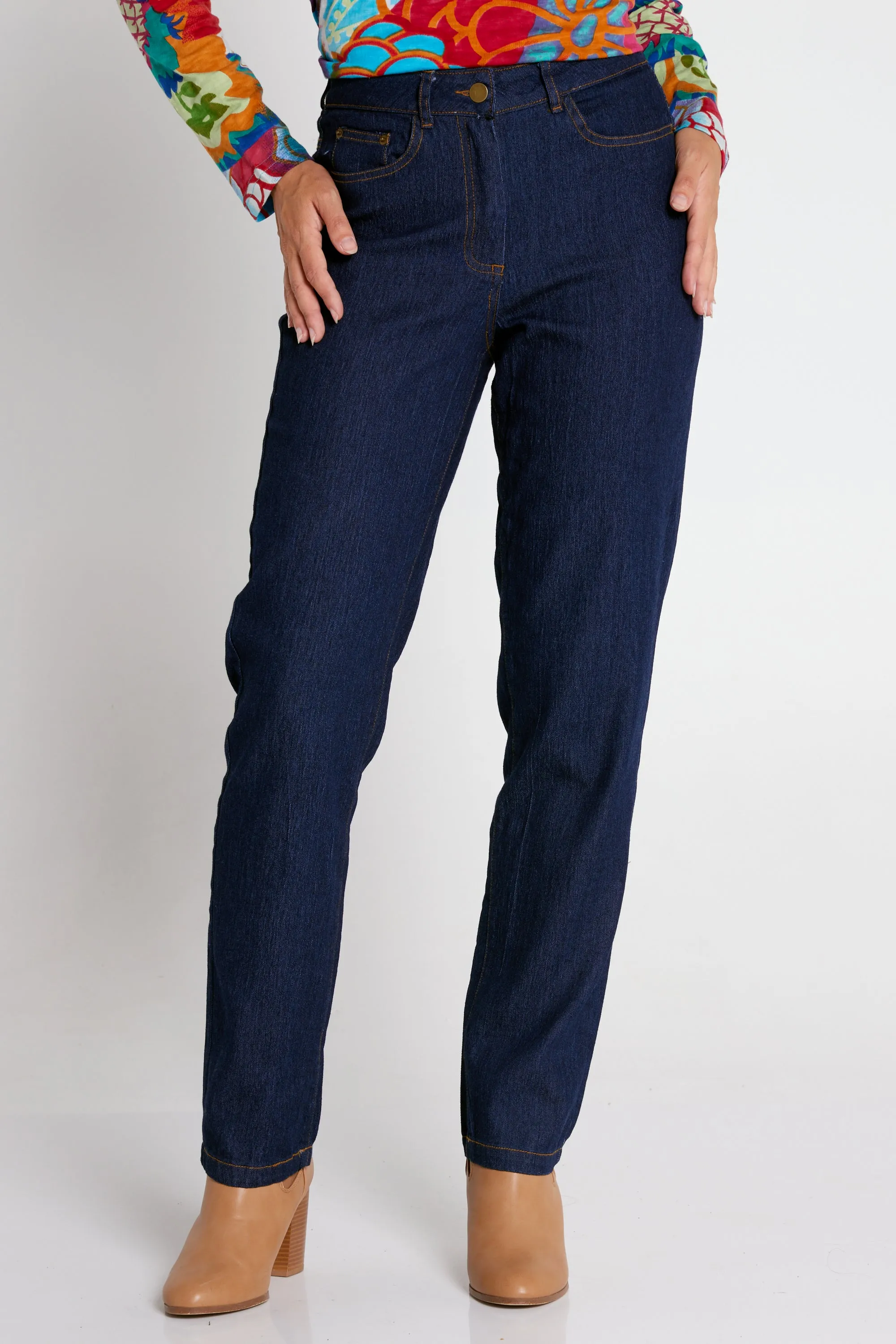 Cordelia St Curve Jeans - Dark Wash