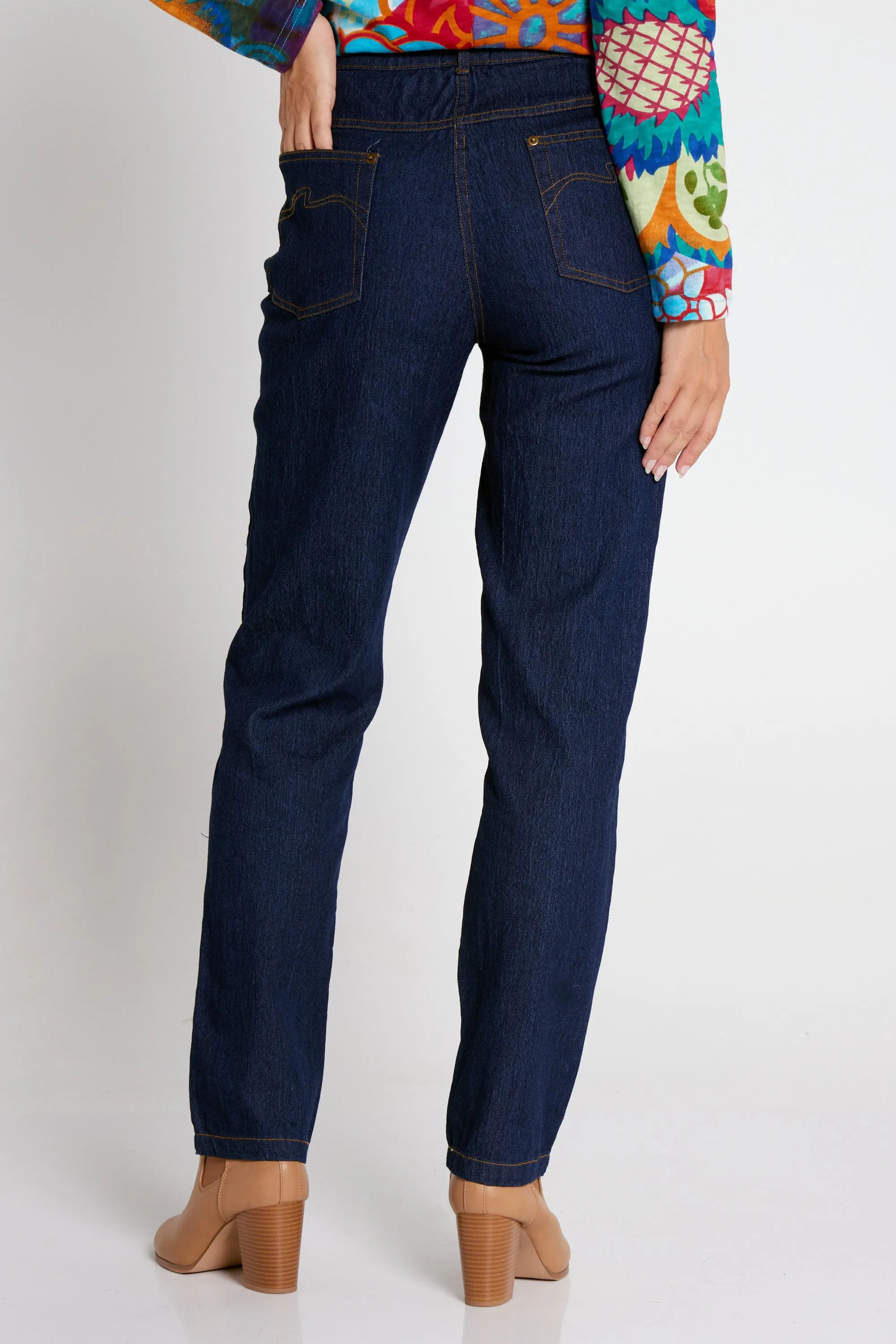 Cordelia St Curve Jeans - Dark Wash