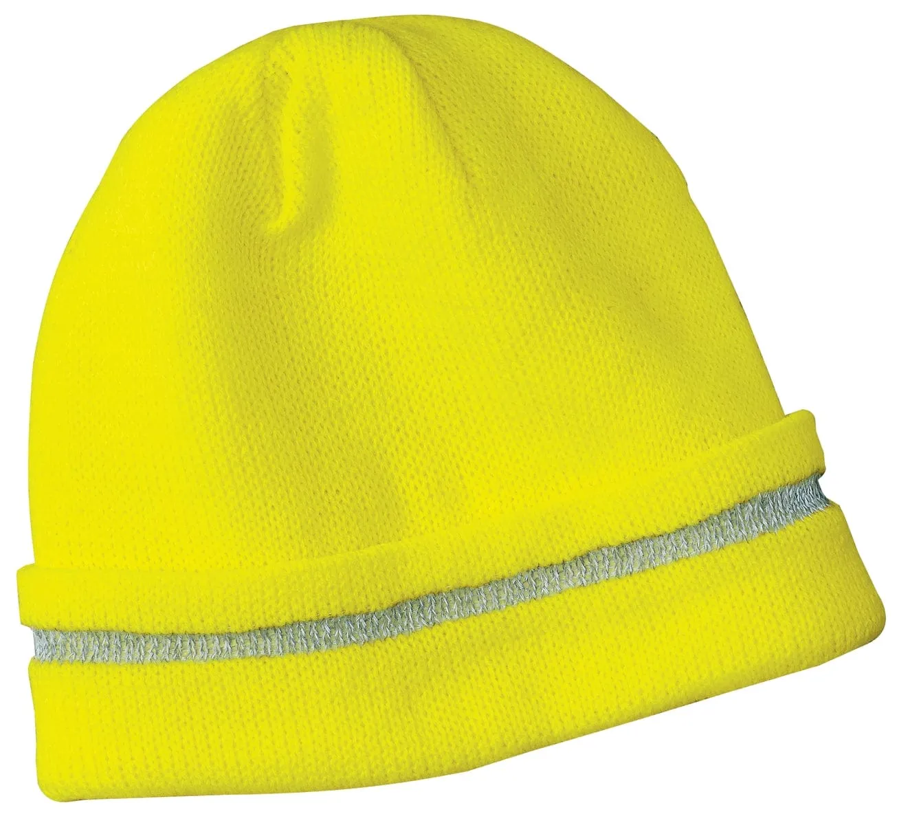 CornerStone Enhanced Visibility Beanie with Reflective Stripe.  CS800