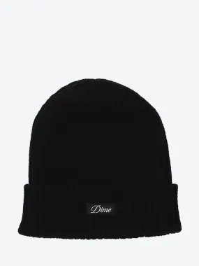 Cursive fold beanie