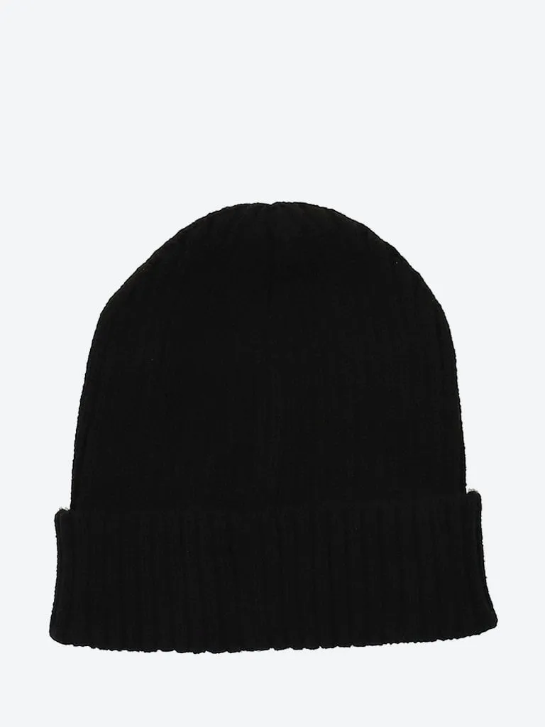 Cursive fold beanie