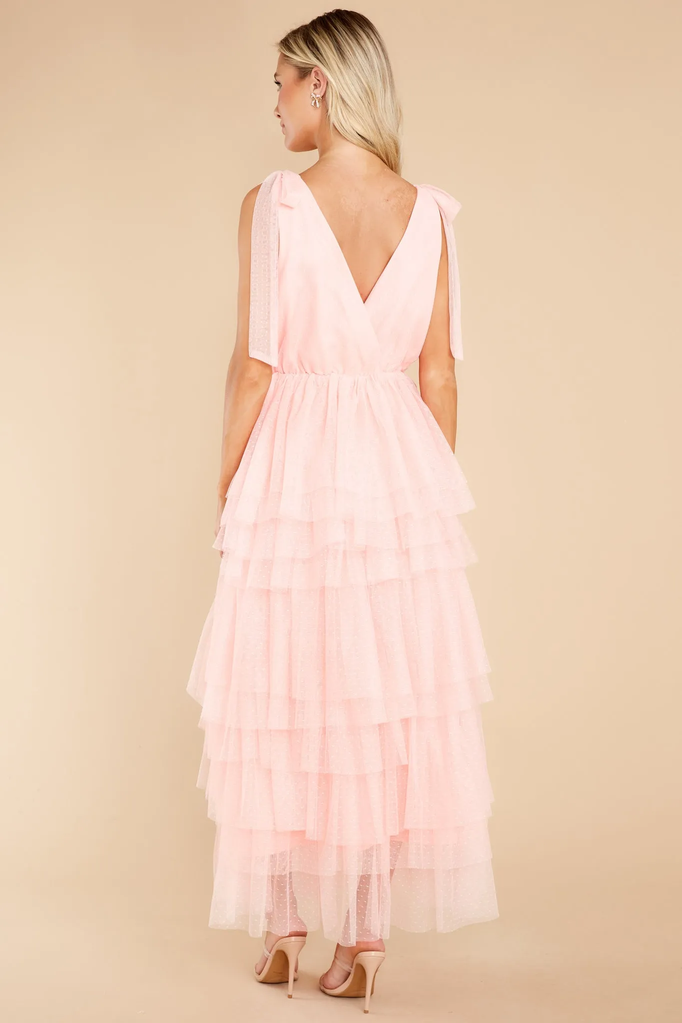 Dedicated Love Light Melon Maxi Dress