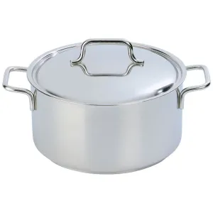 Demeyere Apollo Casserole with Lid Stainless Steel