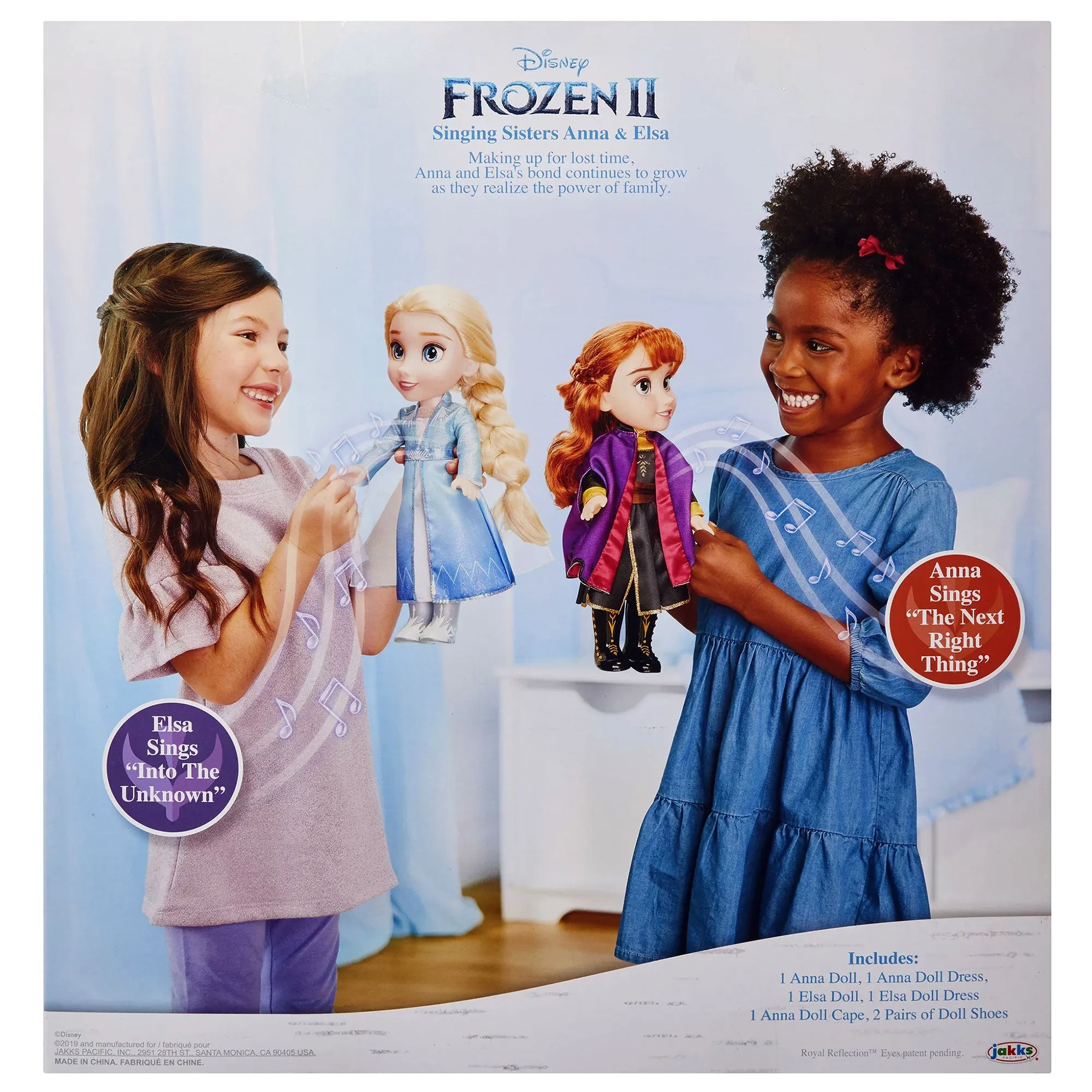 Disney Frozen 2 Singing Sisters Anna & Elsa Exclusive 14-Inch Doll 2-Pack [with Sound]