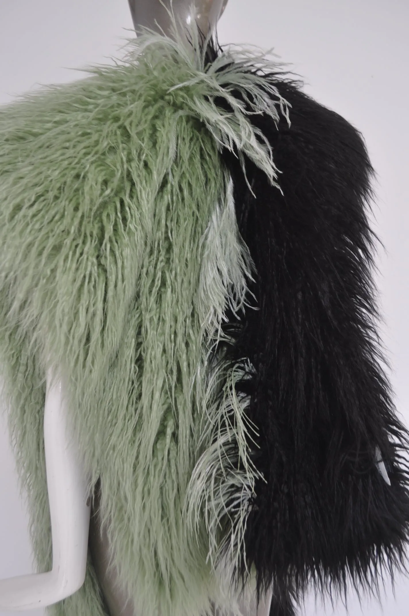 Dries van Noten fur stole from  2000