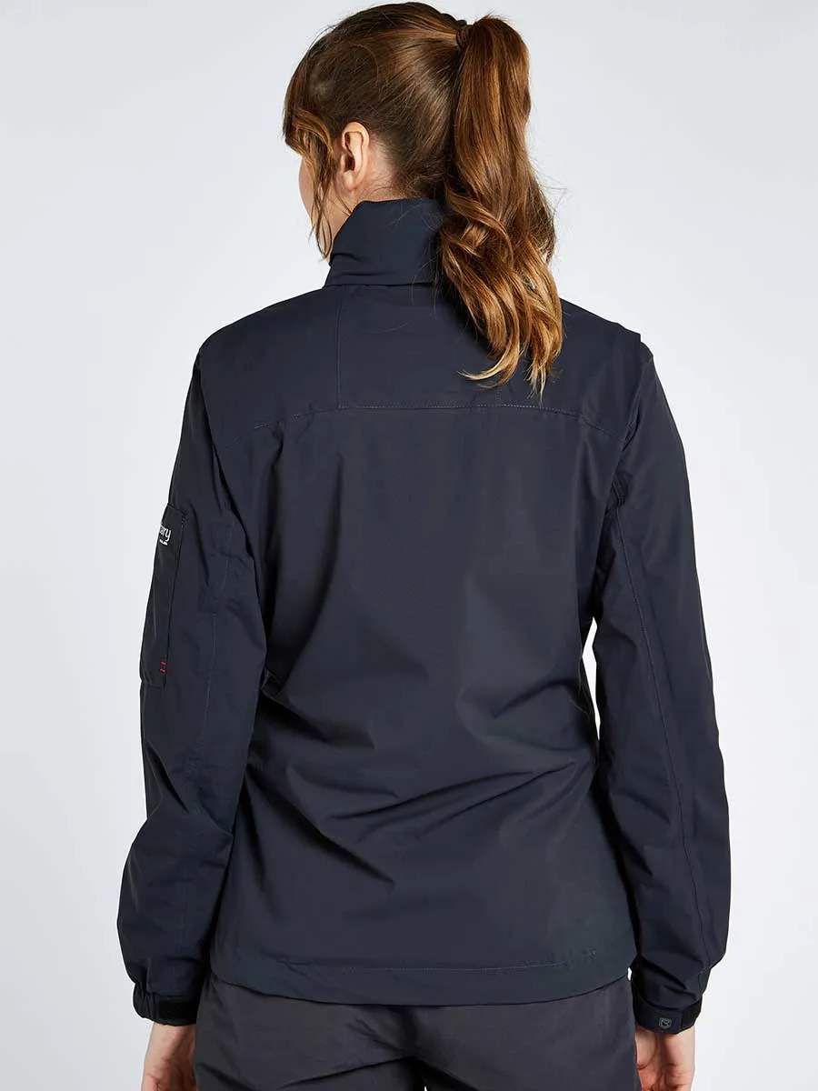 DUBARRY Livorno Womens Fleece-Lined Crew Jacket - Graphite