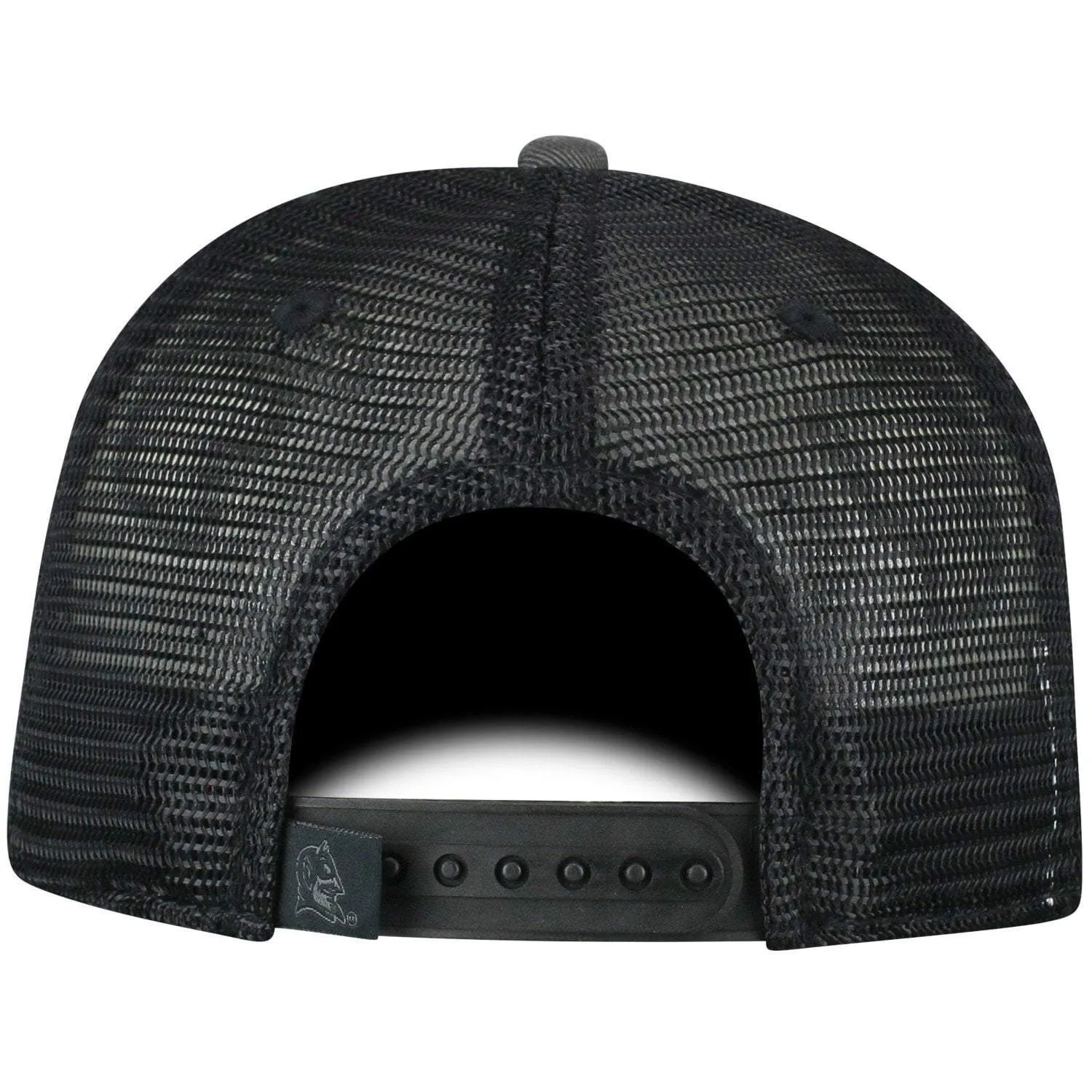 Duke Blue Devils TOW Black "Land" Mesh Adj. Relax Hat Cap