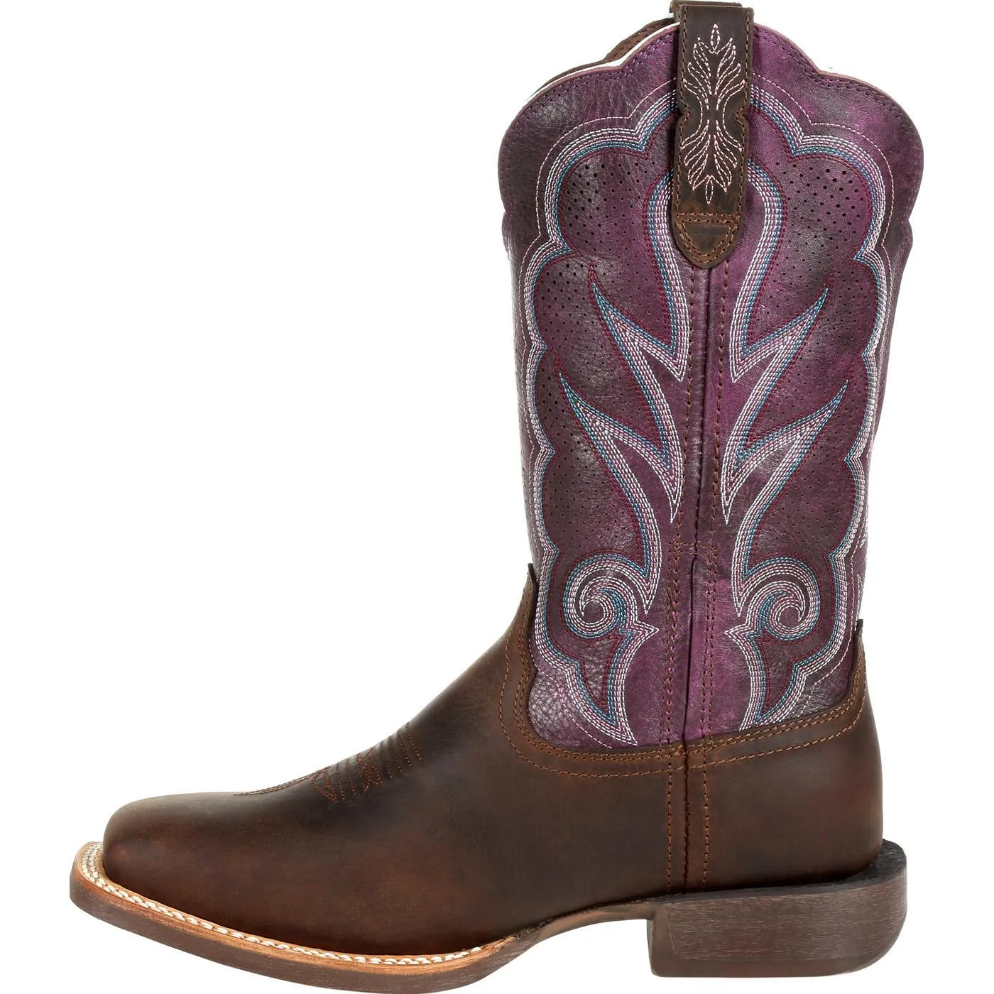 Durango® Lady Rebel Pro™  Women's Ventilated Plum Western Boot