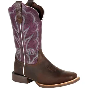 Durango® Lady Rebel Pro™  Women's Ventilated Plum Western Boot