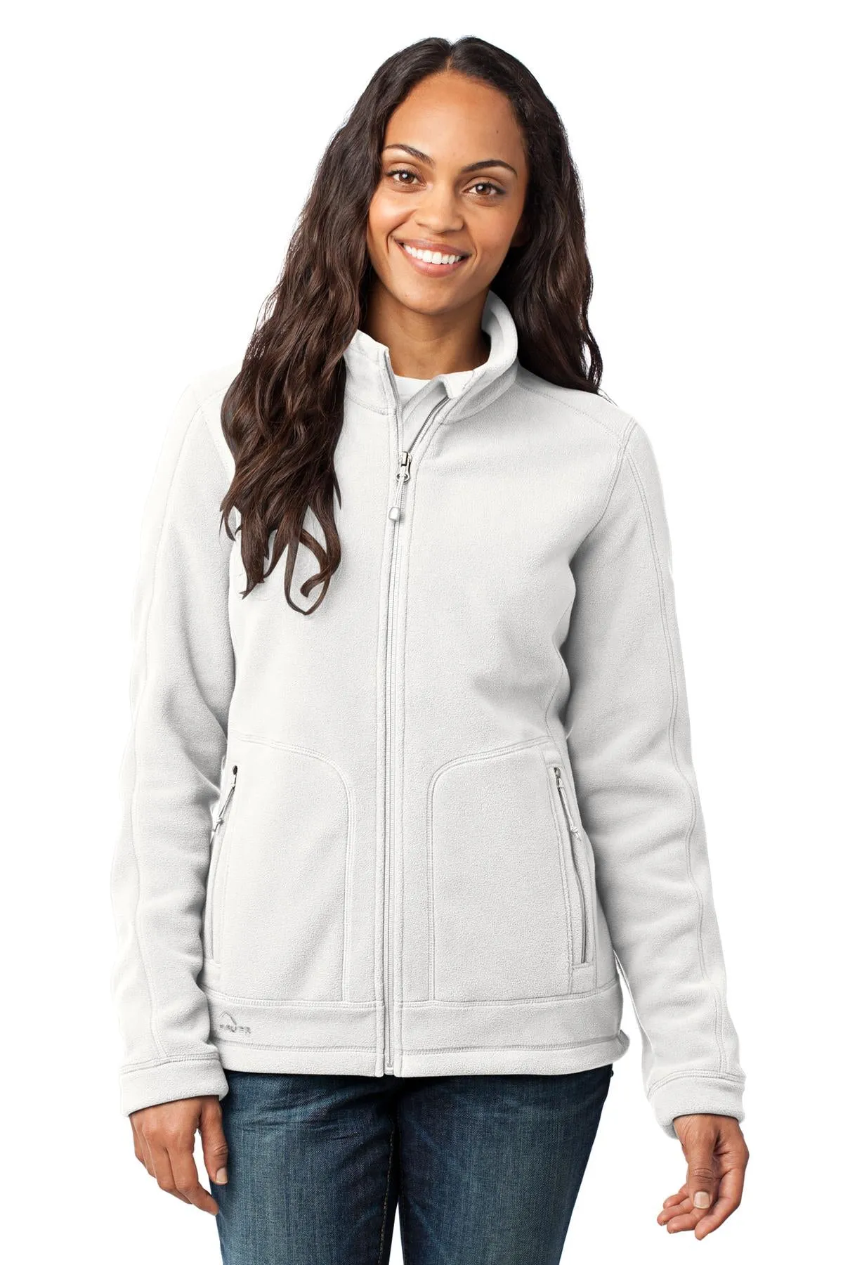 Eddie Bauer Ladies Wind-Resistant Full-Zip Fleece Jacket. EB231