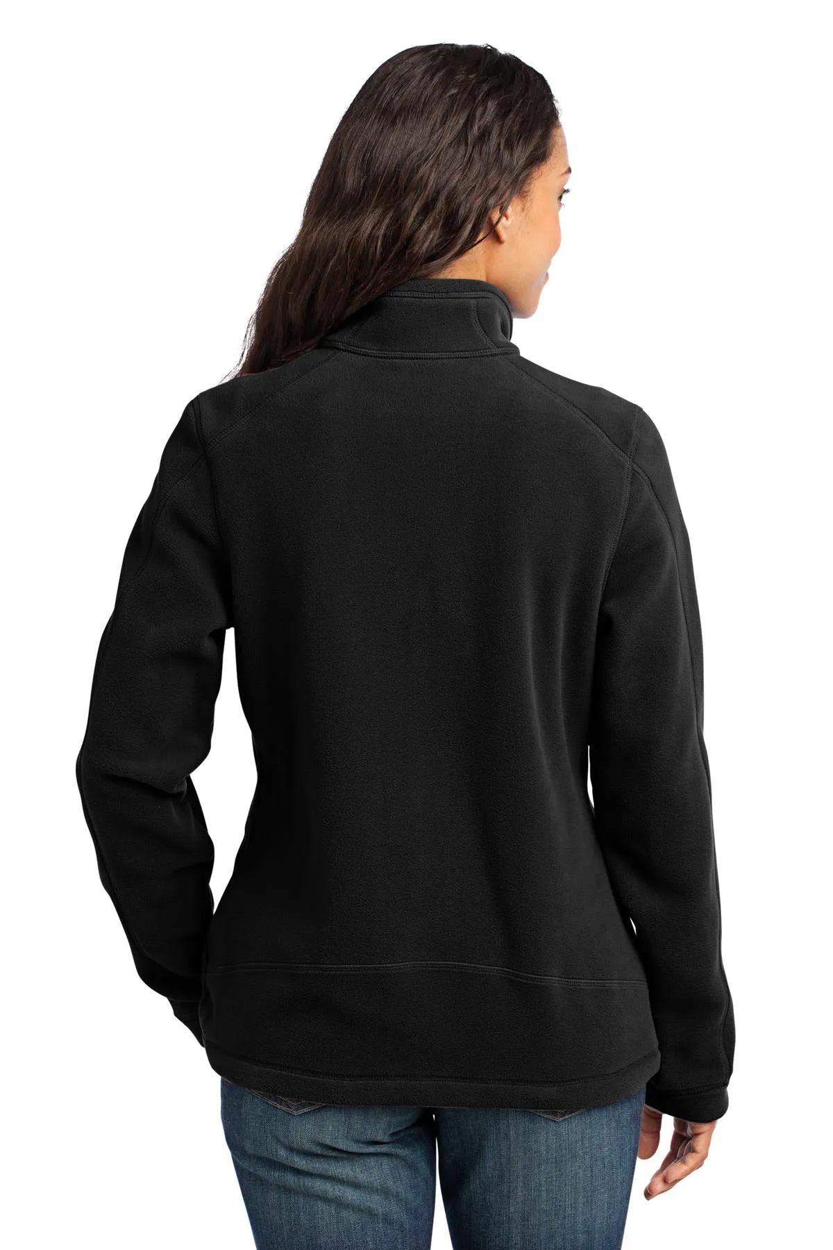 Eddie Bauer Ladies Wind-Resistant Full-Zip Fleece Jacket. EB231