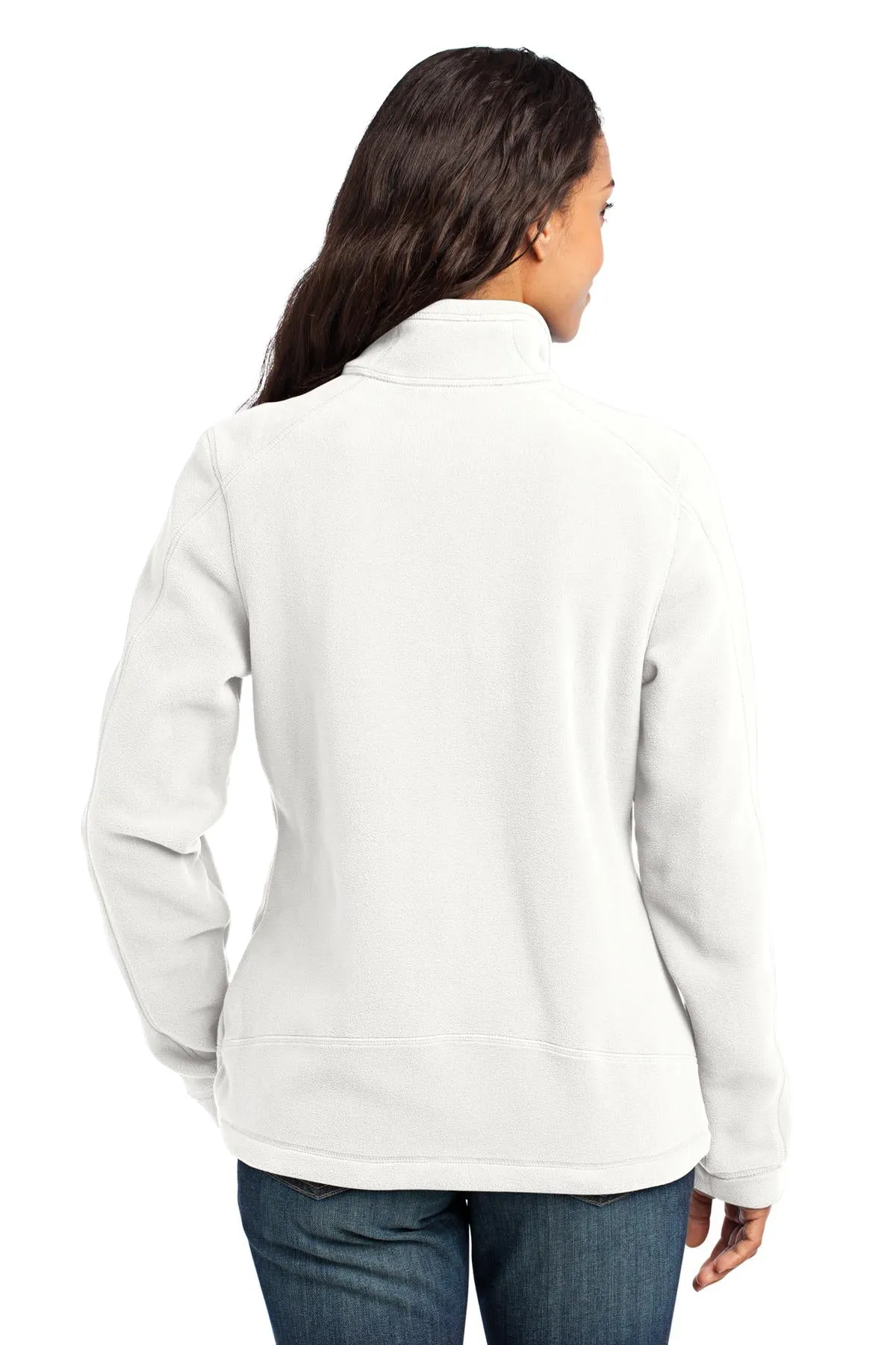 Eddie Bauer Ladies Wind-Resistant Full-Zip Fleece Jacket. EB231