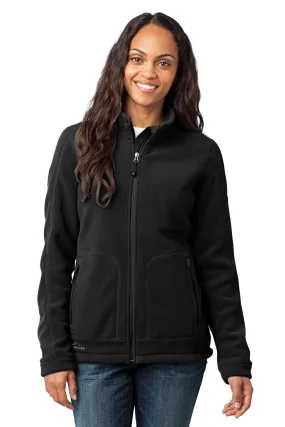 Eddie Bauer Ladies Wind-Resistant Full-Zip Fleece Jacket. EB231