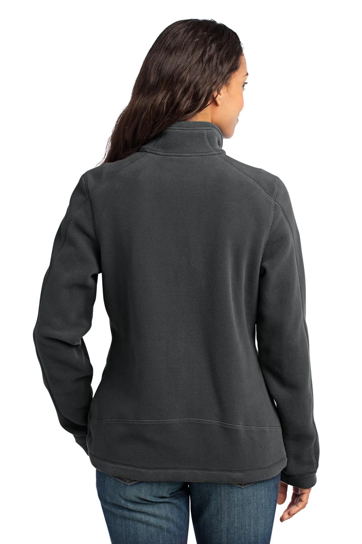 Eddie Bauer Ladies Wind-Resistant Full-Zip Fleece Jacket. EB231