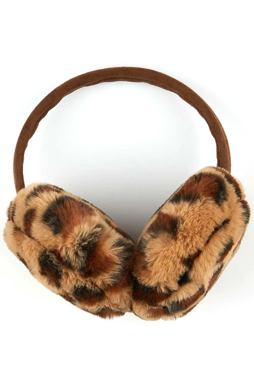 EM2364 Leopard Print Earmuffs