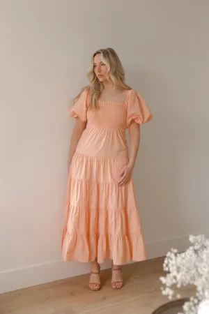 Emma Puff Sleeve Maxi Dress