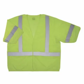 Ergodyne 23059 8315BA 4XL/5XL Lime Hi Vis Breakaway Safety Vest HL