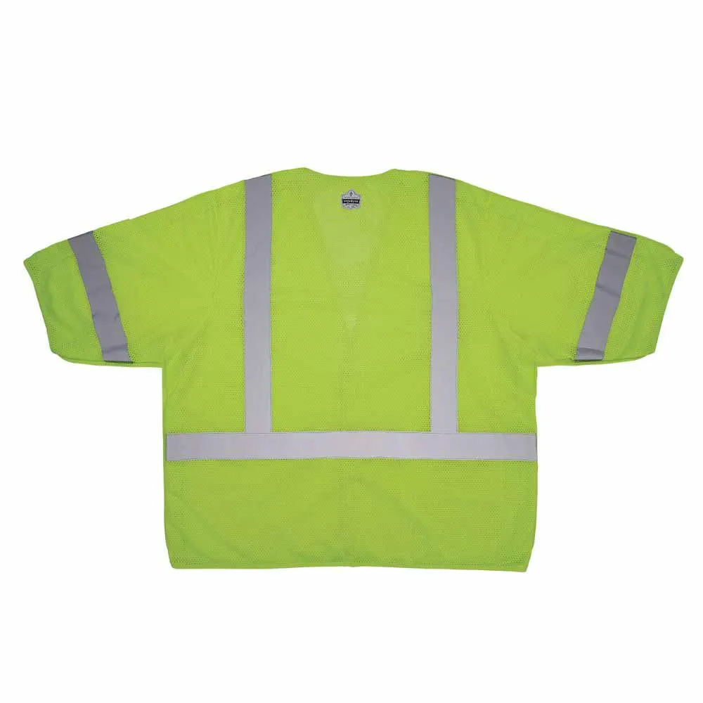 Ergodyne 23059 8315BA 4XL/5XL Lime Hi Vis Breakaway Safety Vest HL