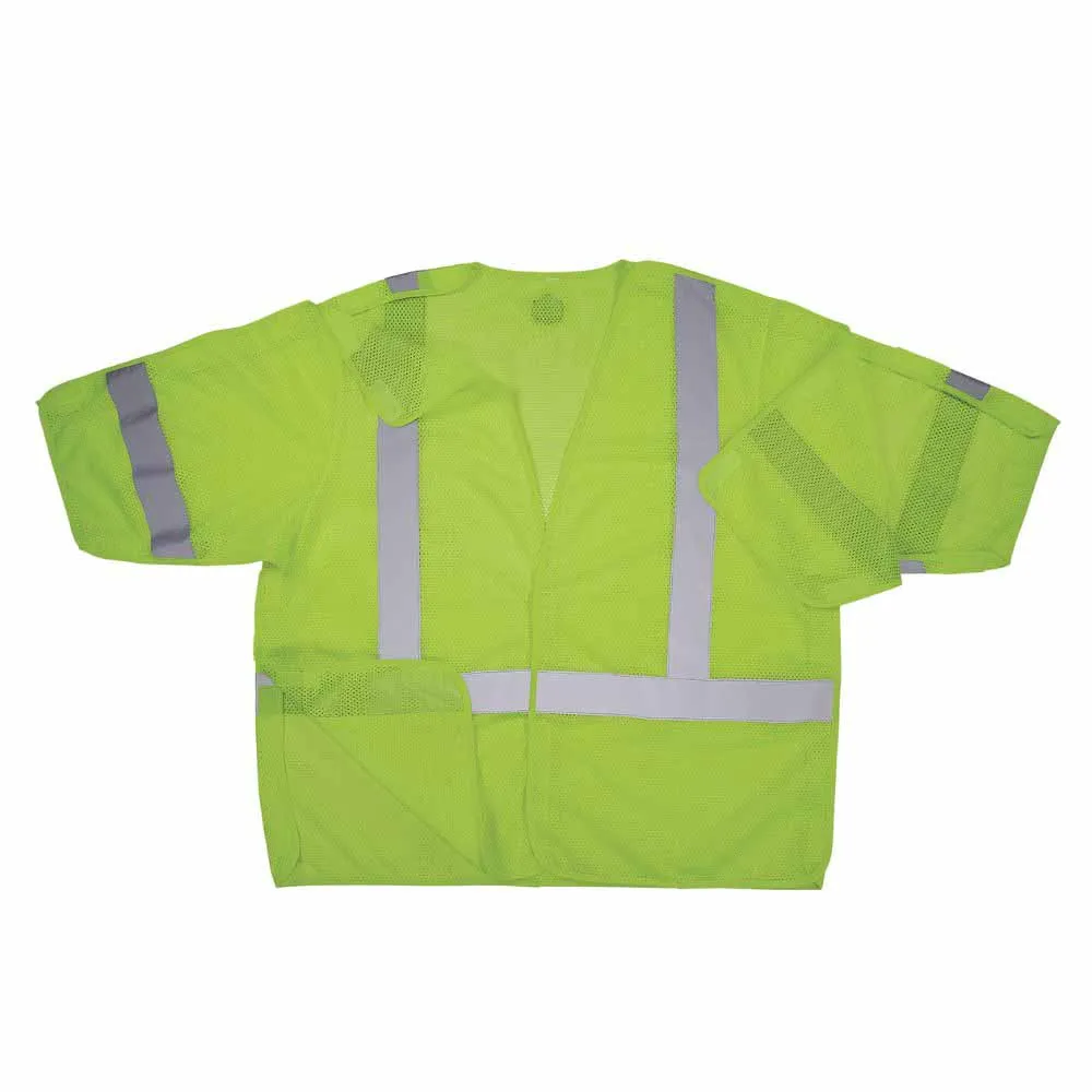 Ergodyne 23059 8315BA 4XL/5XL Lime Hi Vis Breakaway Safety Vest HL