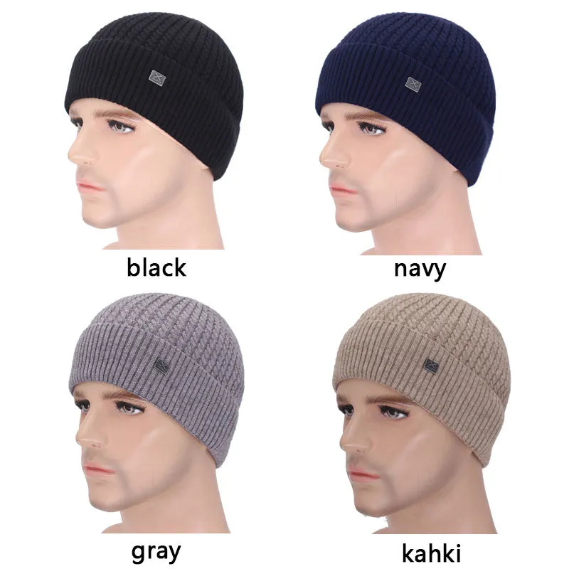 Fashion Skullies Beaines Men Winter Beanie Hat Men Winter Hats For Men Knitted Hat Cap Women Bonnet Mask Balaclava Beanies Cap