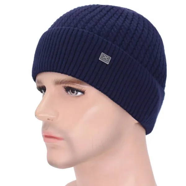 Fashion Skullies Beaines Men Winter Beanie Hat Men Winter Hats For Men Knitted Hat Cap Women Bonnet Mask Balaclava Beanies Cap