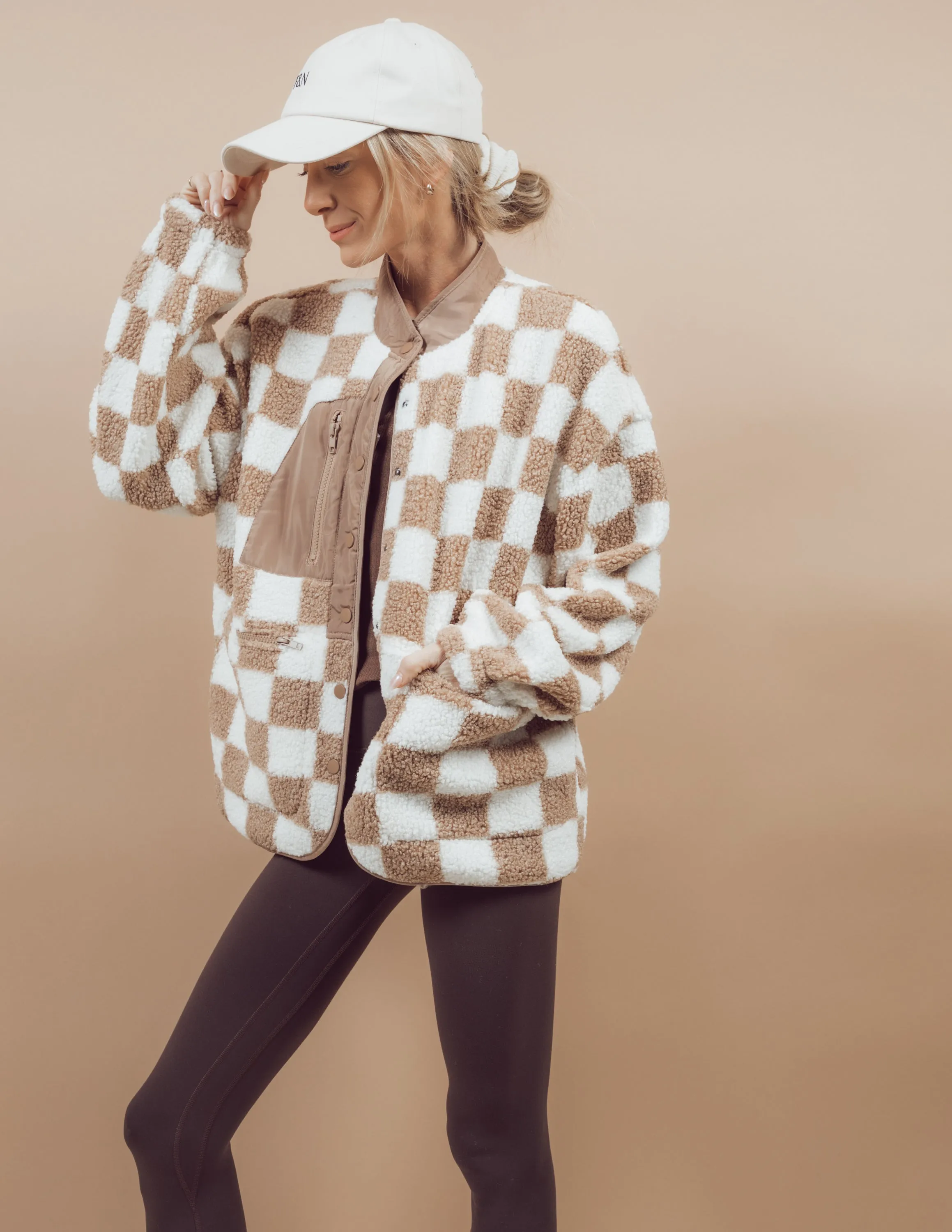 Felix Checkered Fleece Jacket