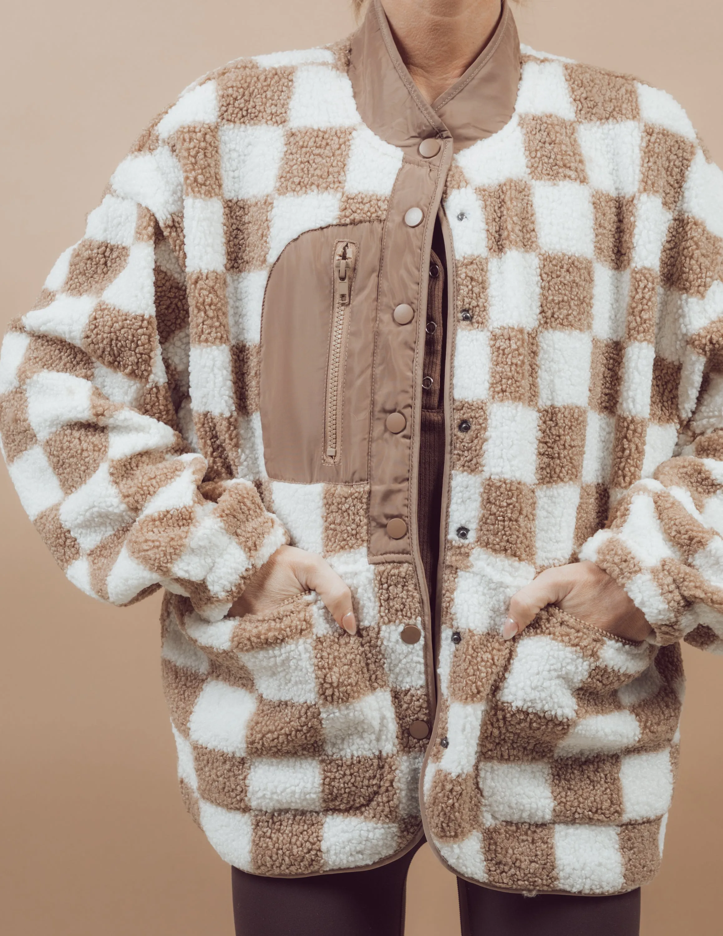 Felix Checkered Fleece Jacket