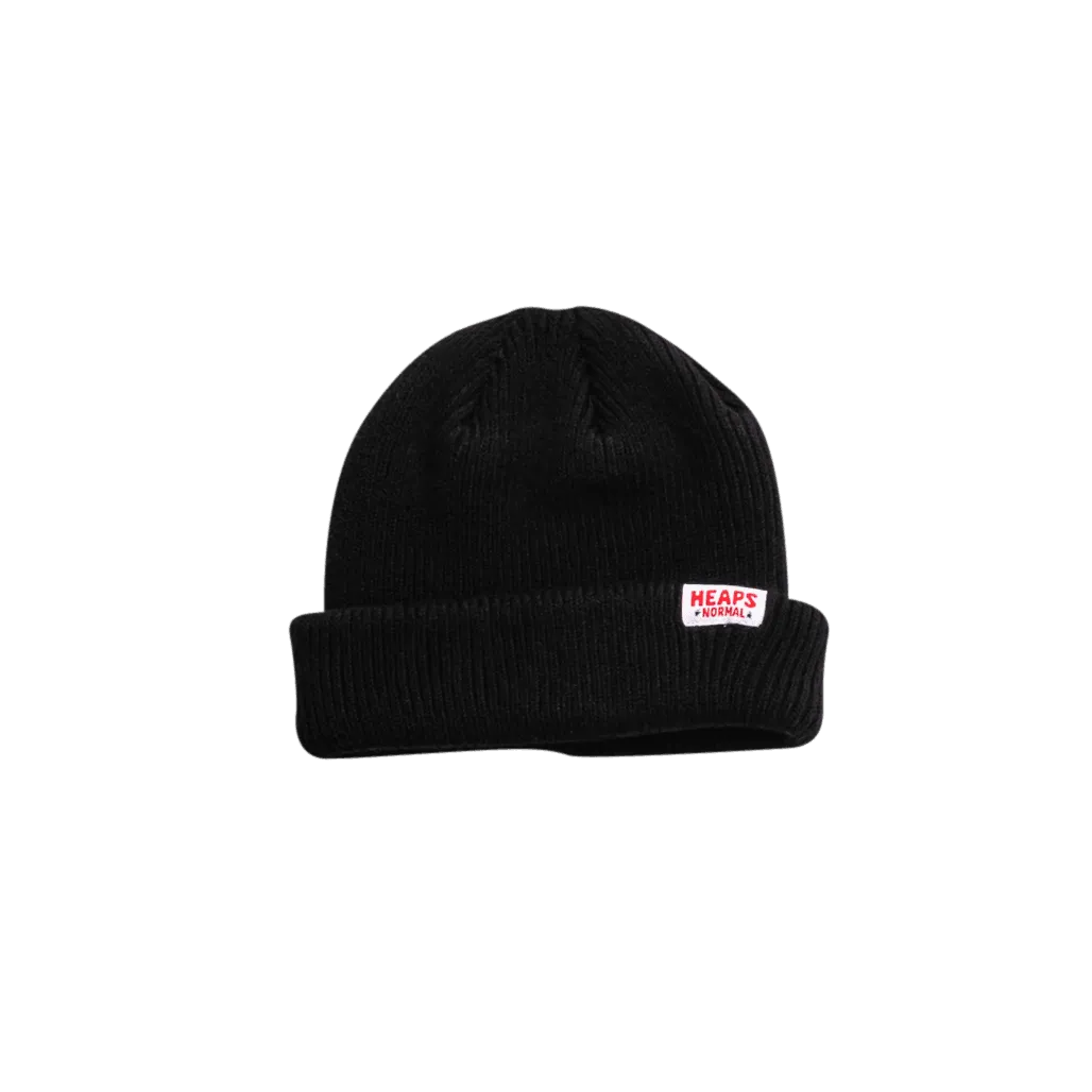 Fisherman's Beanie | Black (Recycled)