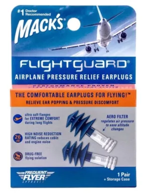 Flightguard® Ear Plug - 1-pair with Storage Case