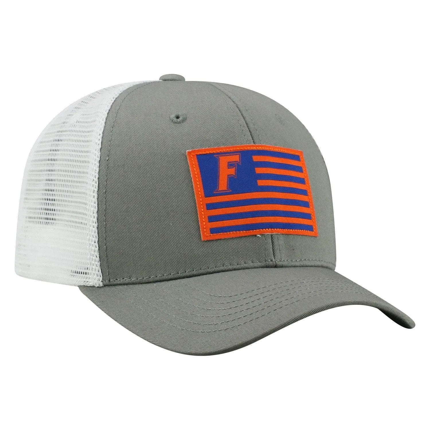 Florida Gators TOW Gray "Brave" Mesh Structured Adj. Hat Cap