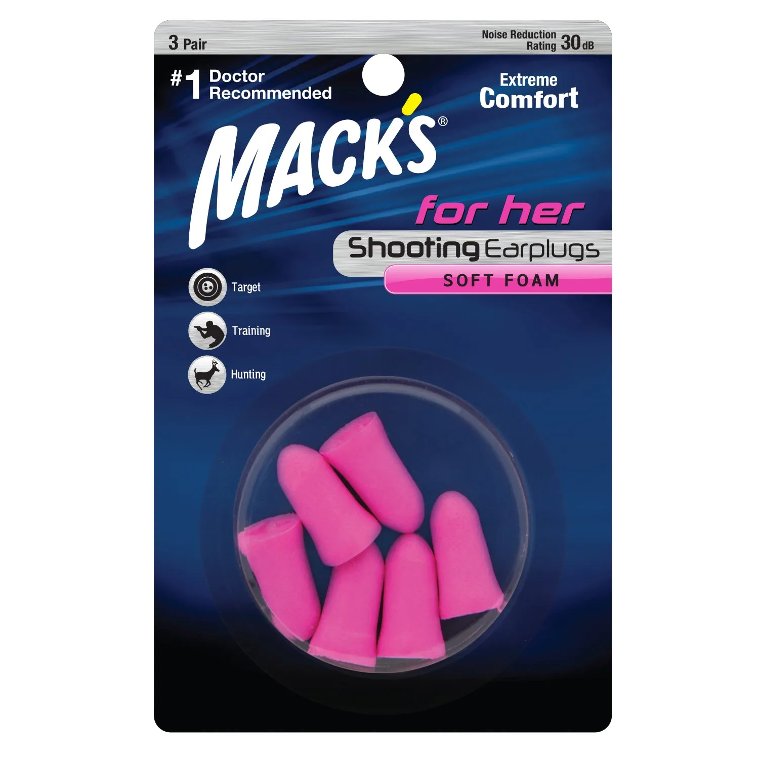 For Her - Earplugs - Shooters Soft Foam