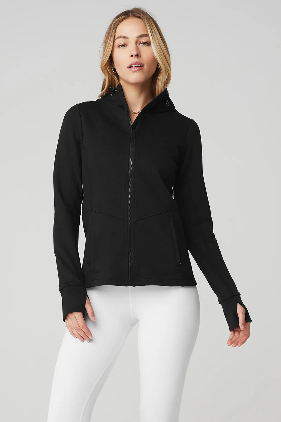 Foundation Zip Hoodie - Black