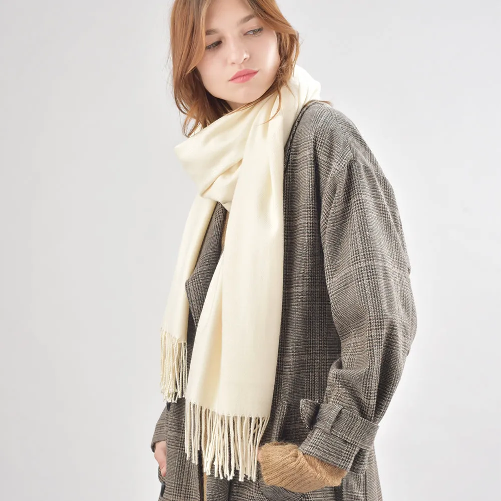 FURTALK women winter scarf cashmere wool poncho scarves luxury brand for girls SFFW005