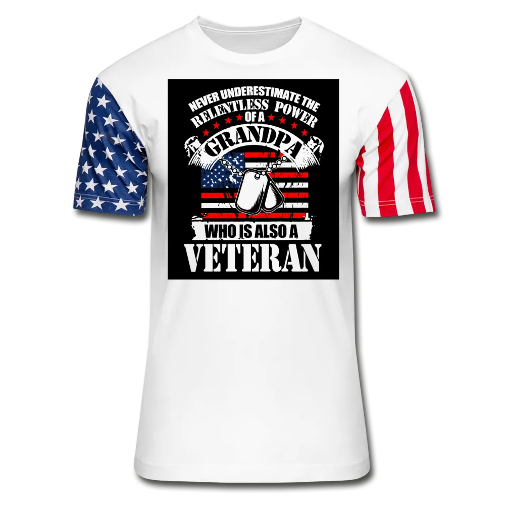 Grandpa Veteran (The Declaration Edition) T-Shirt