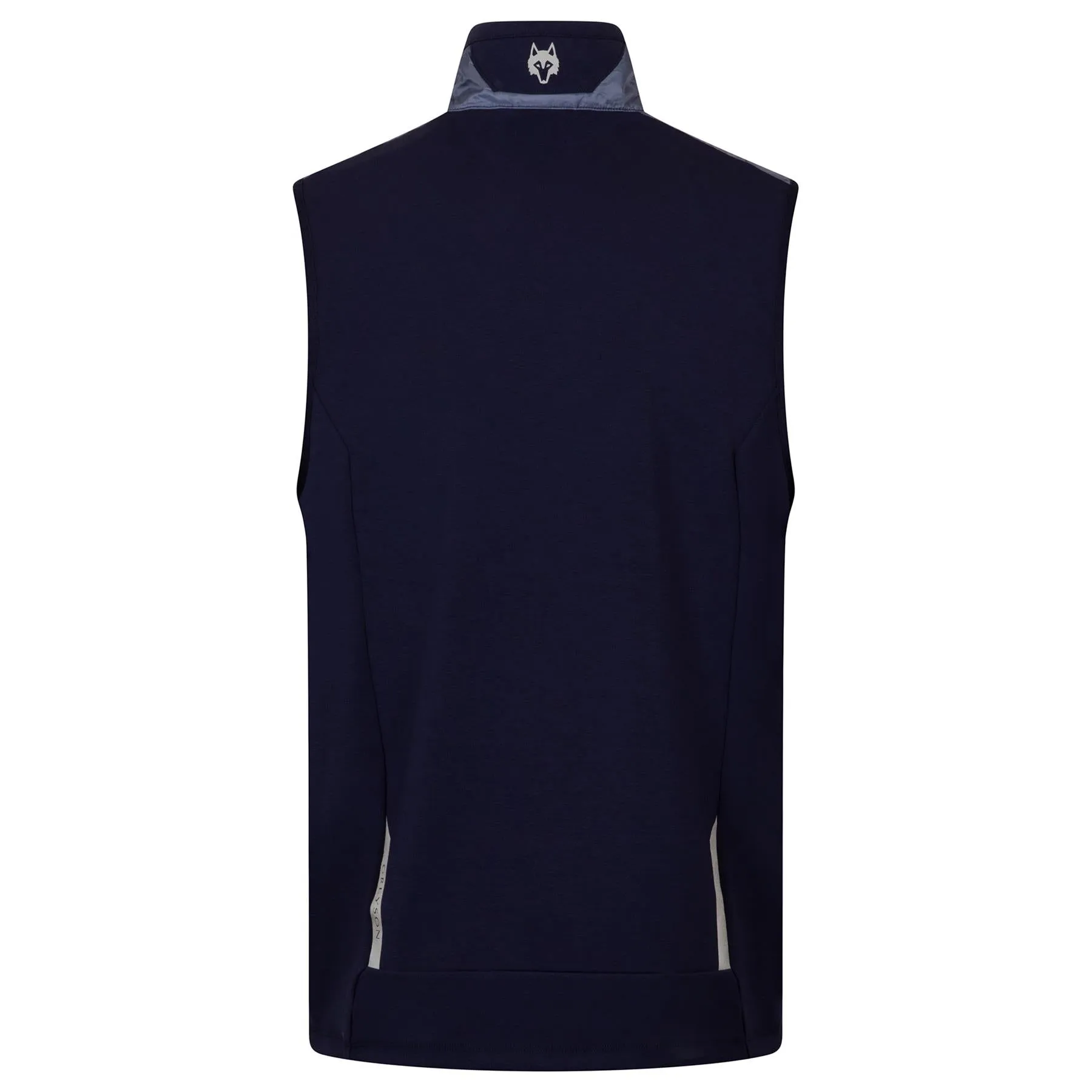 Gratiot Hybrid Quarter Zip Vest Maltese Blue - 2024