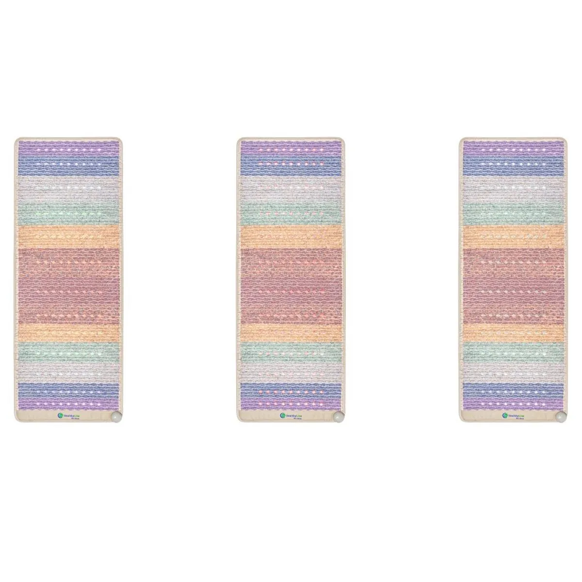 HealthyLine Rainbow Chakra Mat Large 7428 Firm - Photon PEMF Inframat Pro Third Edition