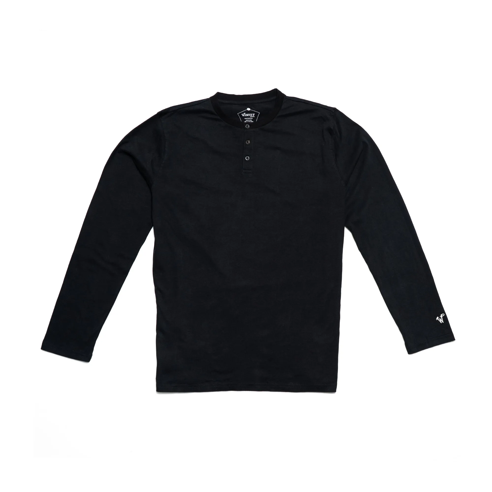 Henley 3-Button Long Sleeve No. D9210