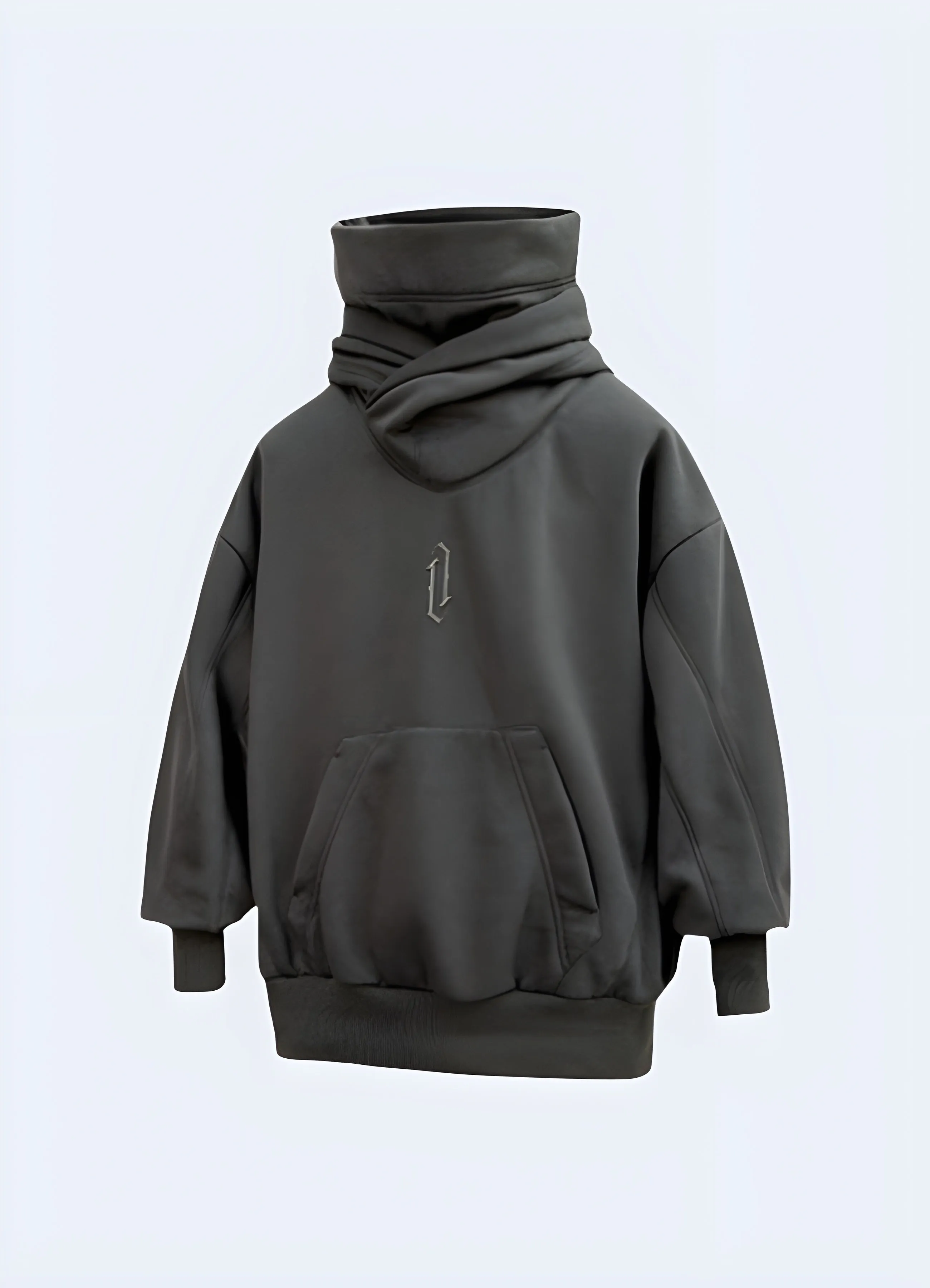 High Collar Hoodie