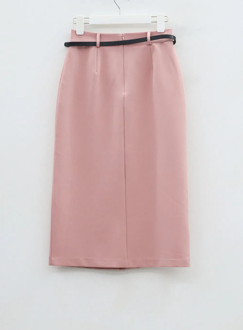 High Waist Front Slit Maxi Skirt OJ320