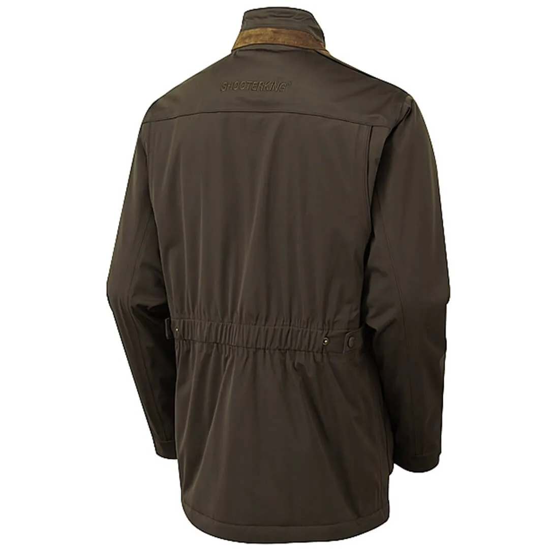 Huntflex Winter Skeet Jacket Dark Olive & Whisky by Shooterking