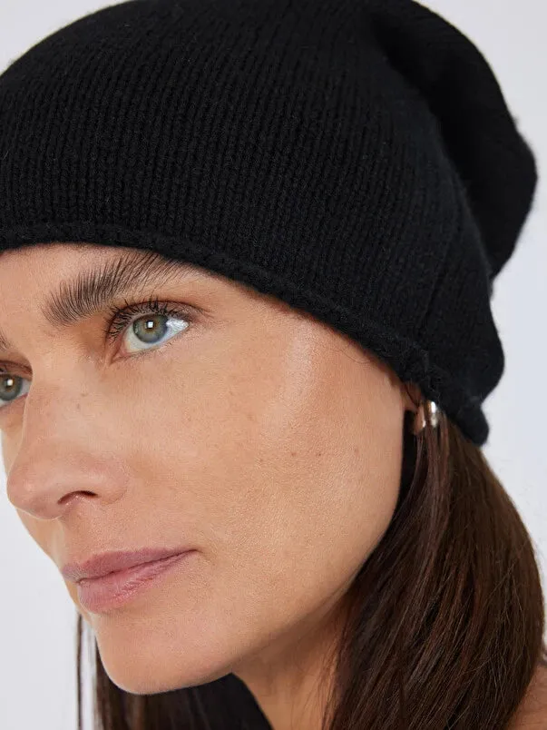 Ines Cashmere Beanie Hat