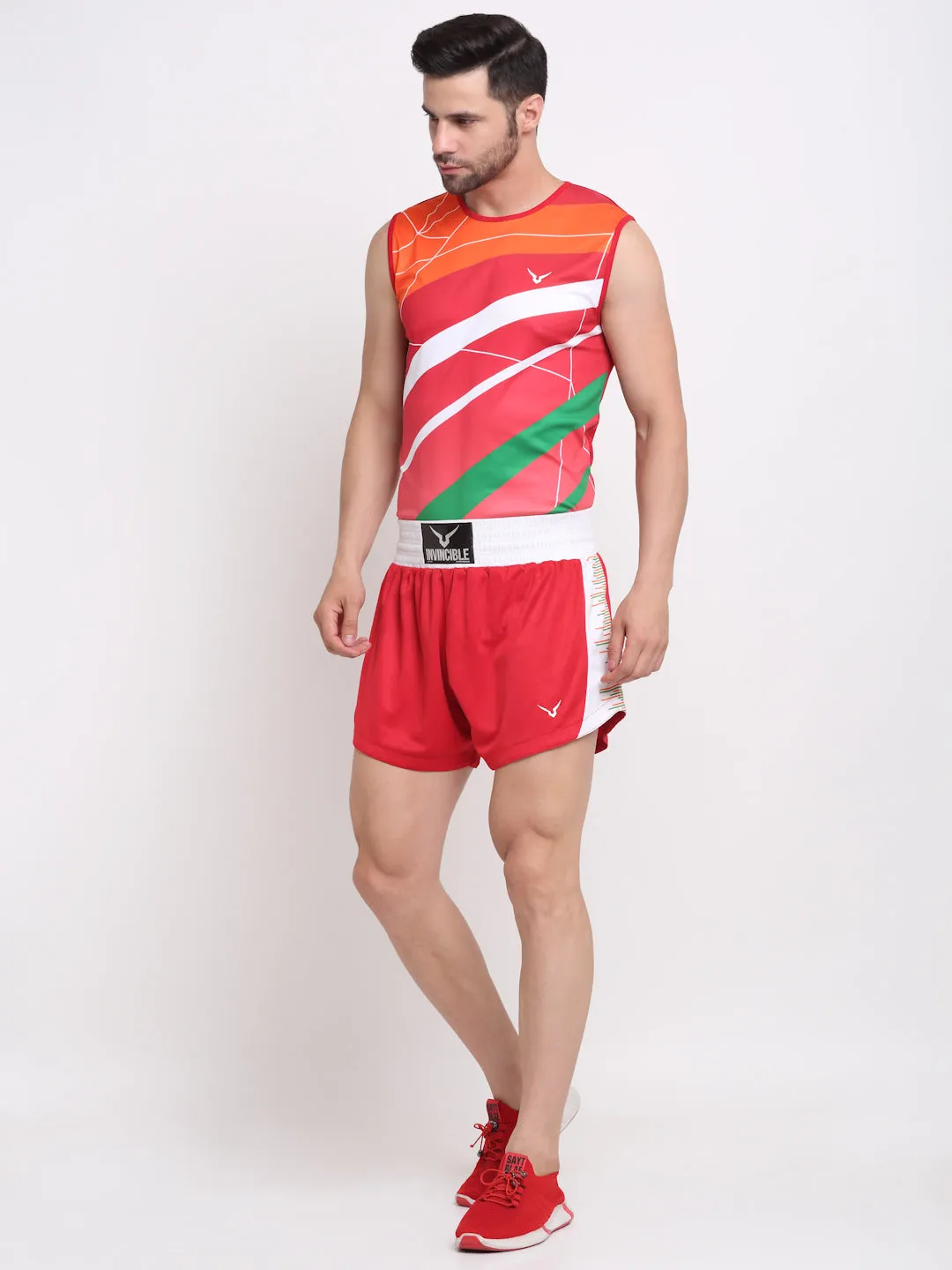 Invincible Men's Sublimation Wushu Set