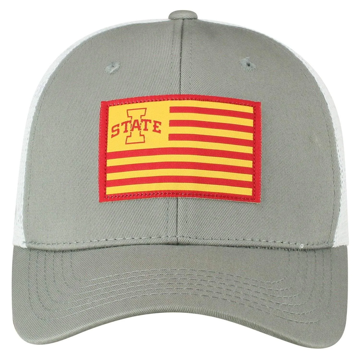 Iowa State Cyclones TOW Gray "Brave" Mesh Structured Adj. Hat Cap