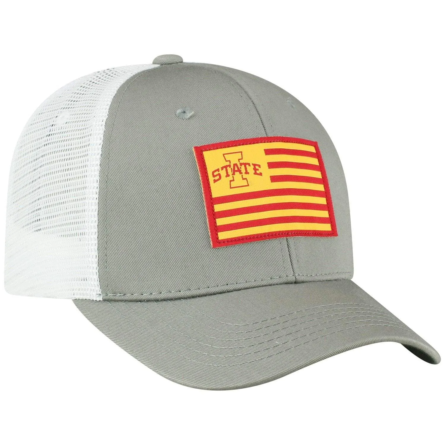 Iowa State Cyclones TOW Gray "Brave" Mesh Structured Adj. Hat Cap